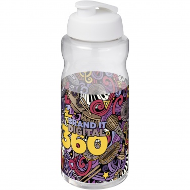Logotrade Werbeartikel das Foto: H2O Active® Big Base 1L Sportflasche mit Klappdeckel 