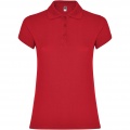 Star Poloshirt für Damen, Rot