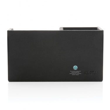 Logotrade Geschäftsgeschenke das Foto: Swiss Peak RCS recycelter PU Desk organizer