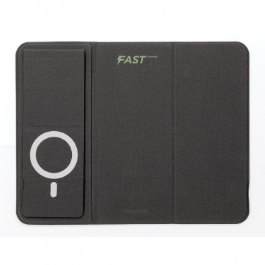 Logotrade Werbegeschenke das Foto: Artic magnetischer 10W Wireless Charging Smartphonehalter