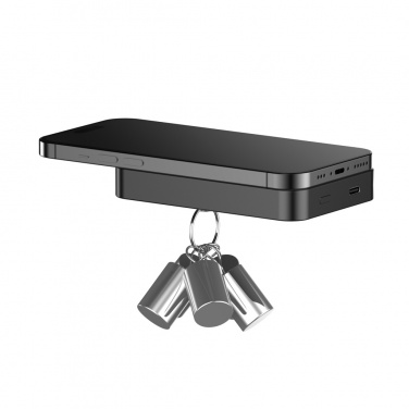 Logotrade Werbeartikel das Foto: Urban Vitamin Compton 10000mAh Powerbank aus RCS Plastik/Alu