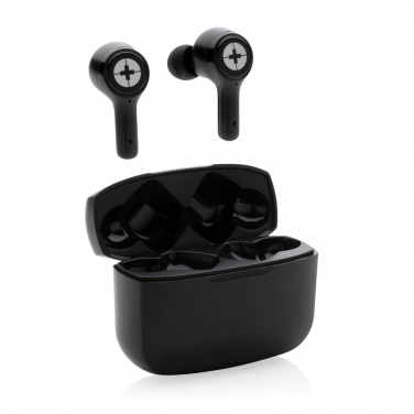 Logotrade Logogeschenke das Foto: Swiss Peak TWS ANC Earbuds