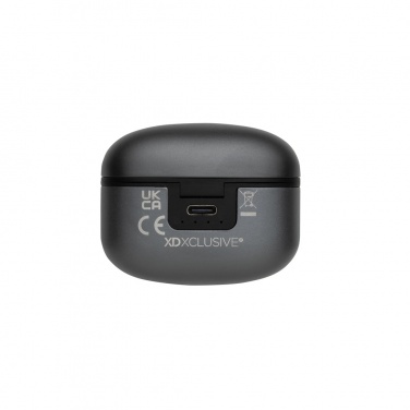 Logotrade Geschäftsgeschenke das Foto: Terra Wireless-Ohrhörer aus RCS recyceltem Aluminium