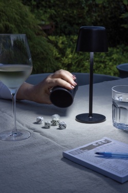 Logotrade werbemittel das Foto: Zenic USB Tischleuchte aus RCS recyceltem Kunststoff