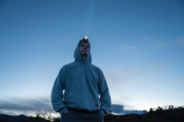 Logotrade Werbeartikel das Foto: Everest Kopflampe