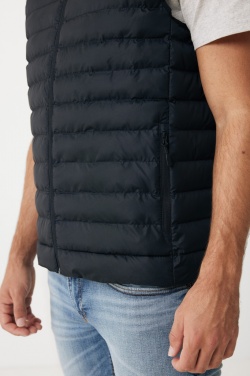 Logotrade Firmengeschenke das Foto: Iqoniq Meru Herren Bodywarmer aus recyceltem Polyester