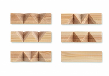 Logotrade Werbegeschenke das Foto: Holzpuzzle/Gehirnjogging Bambus