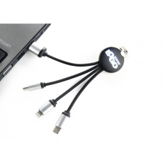 3in1-Kabel mit beleuchtetem Logo zum Gravieren, RXD-368