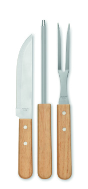 Logotrade Werbegeschenke das Foto: 3teiliger BBQ Koffer