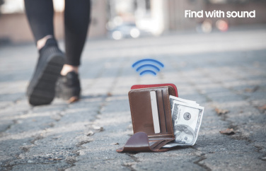 Logotrade werbemittel das Foto: Findit RCS rABS wiederaufladbare Ultra-Thin Tracker-Karte