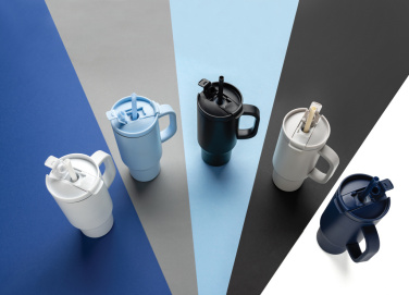 Logotrade Geschäftsgeschenke das Foto: Cruiser kompakter, auslaufsicherer RCS rec. Becher 480ml