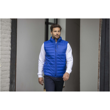 Logotrade Logogeschenke das Foto: Pallas GRS recycelter wattierter Bodywarmer für Herren