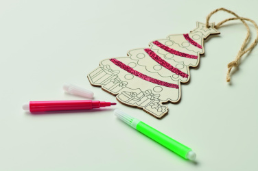 Logotrade Logogeschenke das Foto: Weihnachtsschmuck Tanne