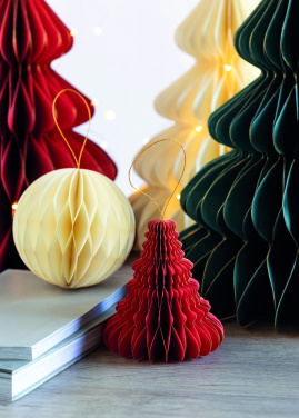 Logotrade Geschäftsgeschenke das Foto: Weihnachtsschmuck aus Papier