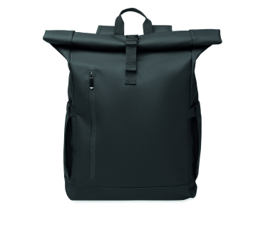Logotrade Logogeschenke das Foto: Rolltop-Rucksack 600D RPET