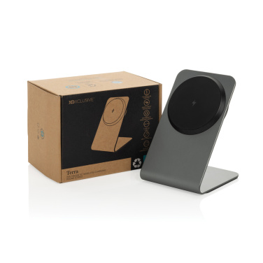 Logotrade werbemittel das Foto: Terra Aluminium 15W magnetischer Wireless-Charger