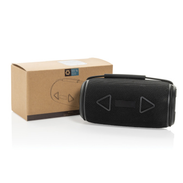 Logotrade Werbegeschenke das Foto: Prisma 16W IPX4 Speaker aus RCS rec. rPET