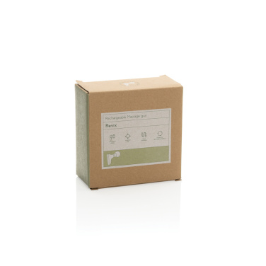 Logotrade Werbegeschenke das Foto: Revix Massage-Gun aus RCS recyceltem ABS