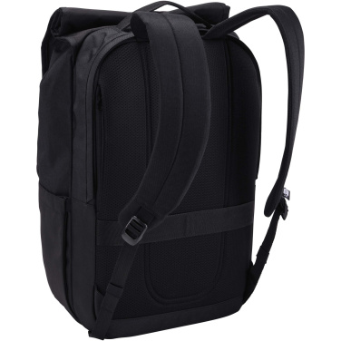 Logotrade Werbeartikel das Foto: Case Logic Variate 17" erweiterbarer Rolltop Laptop Rucksack aus recyceltem Material