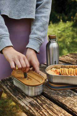 Logotrade Geschäftsgeschenke das Foto: Black+Blum Stainless Steel Double Bento Box