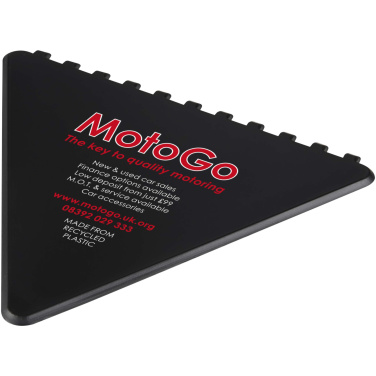 Logotrade Logogeschenke das Foto: Frosty triangular recycled plastic ice scraper