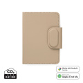 VINGA Baltimore RCS Passport Cover mit Dual-Finder, Greige