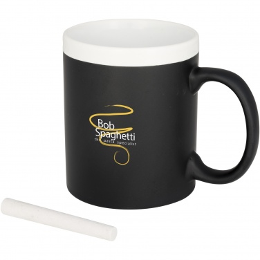 Logotrade promotional items photo of: Chalk-write 330 ml ceramic mug