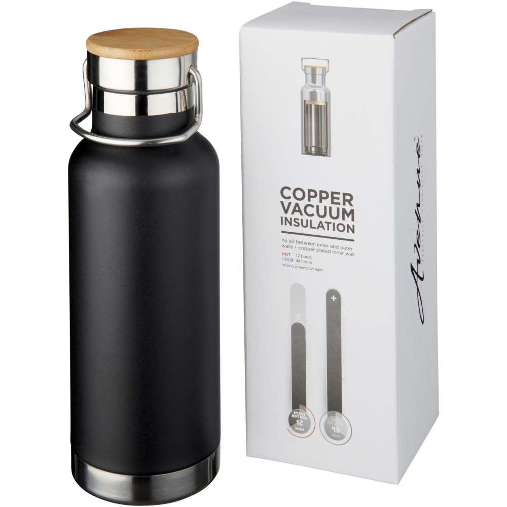 Logotrade business gift image of: Thor 480 ml copper vacuum insulated water bottle