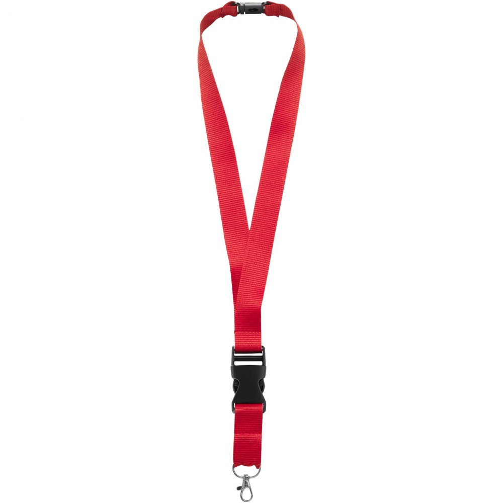 Logotrade business gifts photo of: Yogi lanyard detachable buckle break-away closure