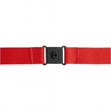 Logo trade promotional item photo of: Yogi lanyard detachable buckle break-away closure