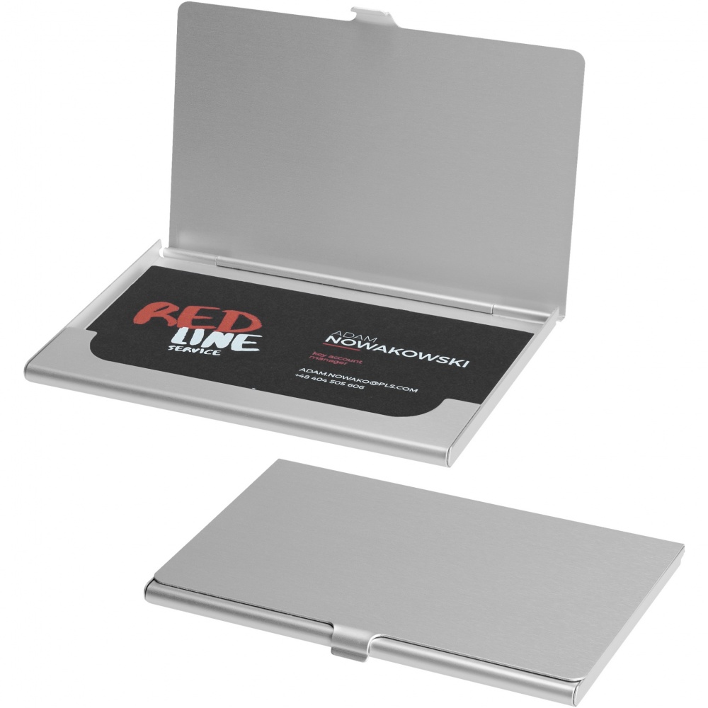 Logo trade promotional items image of: Shanghai business card holder
