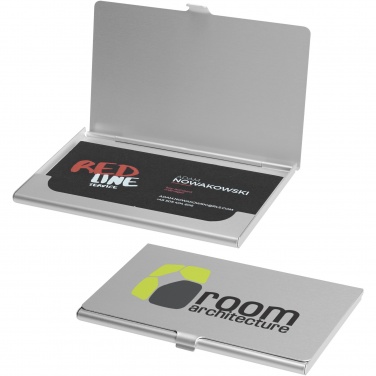 Logo trade promotional giveaways picture of: Shanghai business card holder