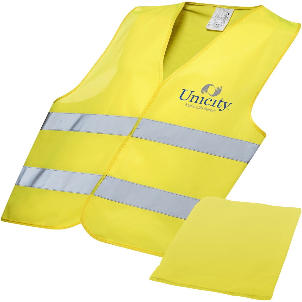 Logotrade promotional merchandise image of: RFX™ Watch-out XL safety vest in pouch for professional use