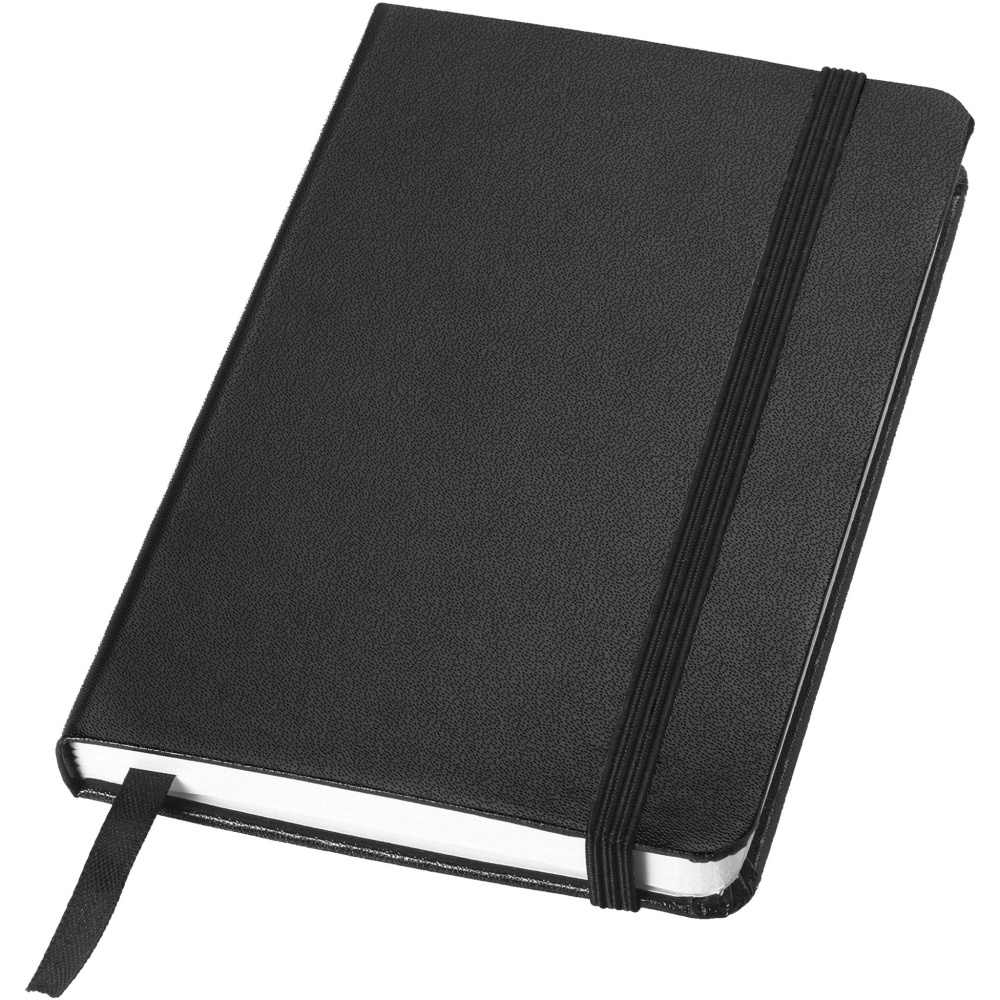 Logo trade business gifts image of: Classic A6 hard cover pocket notebook