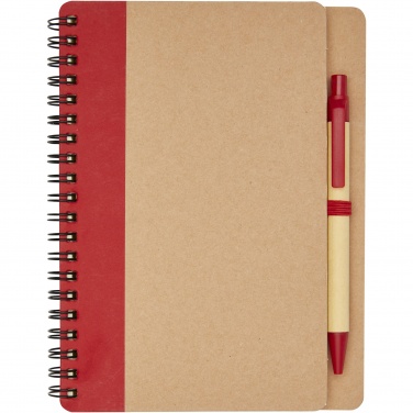 Logo trade corporate gifts picture of: Priestly recycled notebook with pen