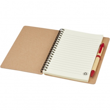 Logotrade promotional merchandise picture of: Priestly recycled notebook with pen