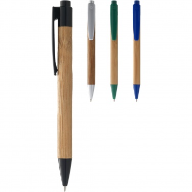 Logo trade promotional items picture of: Borneo bamboo ballpoint pen