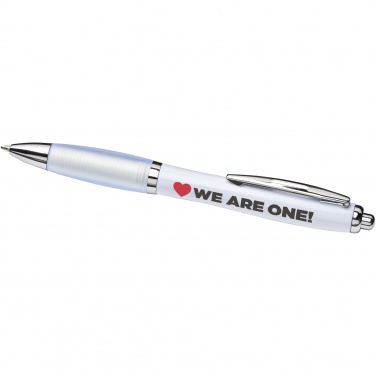 Logotrade advertising products photo of: Nash ballpoint pen with coloured barrel and grip