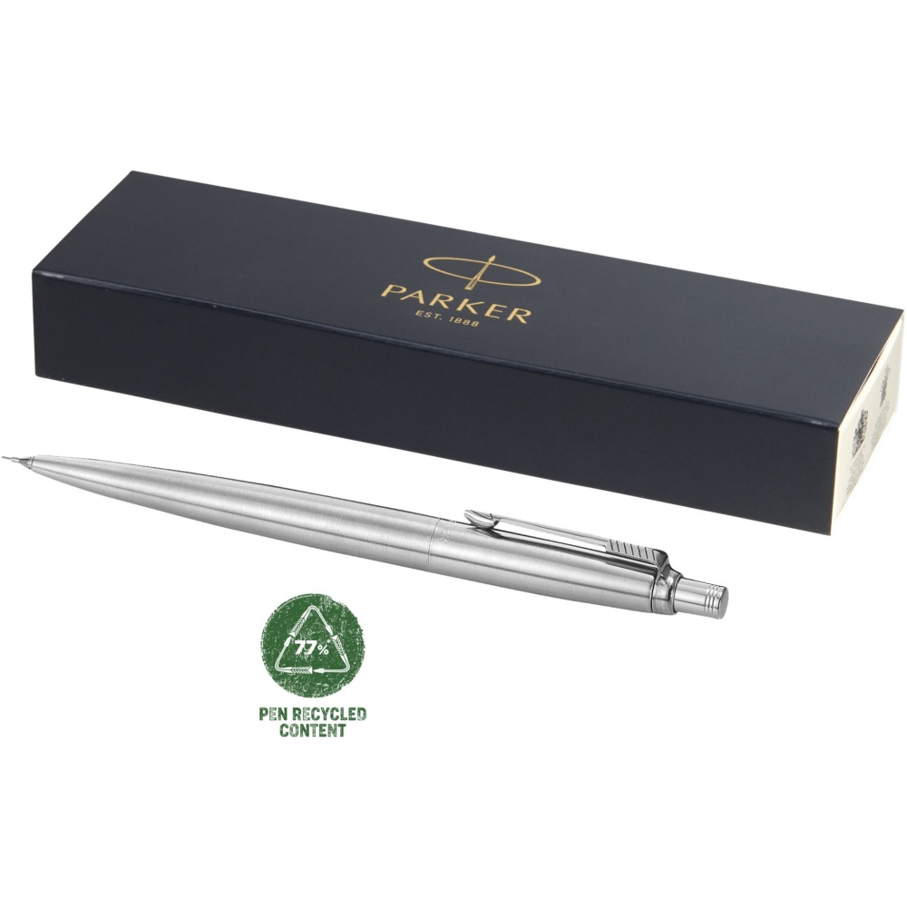Logo trade promotional merchandise photo of: Parker Jotter mechanical pencil with built-in eraser