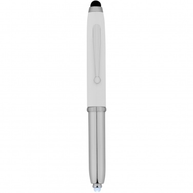 Logo trade corporate gift photo of: Xenon stylus ballpoint pen with LED light