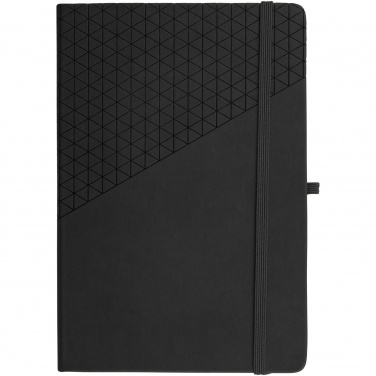 Logo trade corporate gift photo of: Theta A5 hard cover notebook