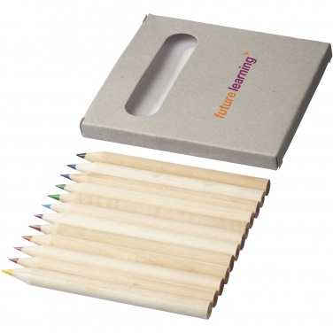 Logotrade promotional products photo of: Tallin 12-piece coloured pencil set