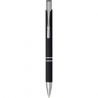 Logo trade business gift photo of: Moneta soft touch ballpoint pen