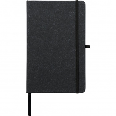 Logo trade promotional items picture of: Atlana leather pieces notebook