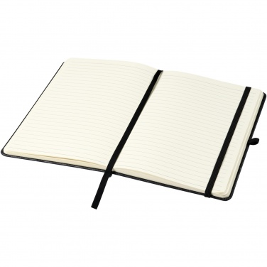 Logo trade advertising products image of: Atlana leather pieces notebook