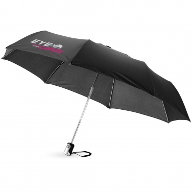 Logo trade promotional items image of: Alex 21.5" foldable auto open/close umbrella
