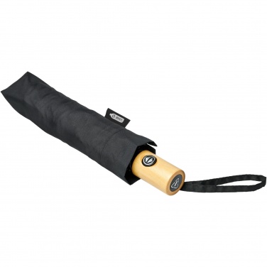 Logo trade promotional items picture of: Bo 21" foldable auto open/close recycled PET umbrella