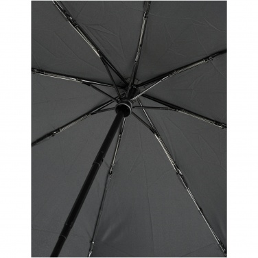 Logo trade promotional gifts image of: Bo 21" foldable auto open/close recycled PET umbrella