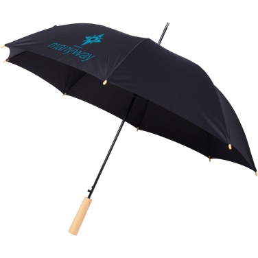 Logo trade corporate gifts picture of: Alina 23" auto open recycled PET umbrella