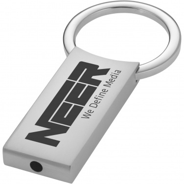 Logo trade promotional merchandise photo of: Omar rectangular keychain